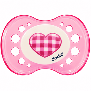 Dodie – Sucette forme anatomique silicone nuit (6M +) N°17