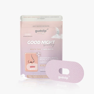 Gudslip Tape Bouche Beauty 30 unités, bandelettes adhésives pour la bouche, accessoires de sommeil, BeautyMarket parapharmacie Maroc.