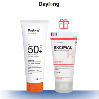 Daylong Extreme SPF50+ 100ml = Excipial Repair Crème Mains 50ml Offerte