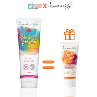 Les Secrets de Loly Perfect Match Shampooing Léger 250ml = Boost Curl 30ml Offerte