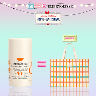 EMBRYOLISSE STICK SOLAIRE SPF50+ STICK 15 G=Embryolisse tote bag offert