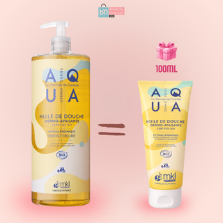Mkl Aqua Huile de Douche Dermo-Apaisante 1L = 100ml Offert
