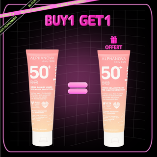 ALPHANOVA DAILY SUN SPF 50+ CREME SOLAIRE VISAGE SUN GLOW 50 ML = CREME SOLAIRE VISAGE SUN GLOW 50 ML OFFERTE