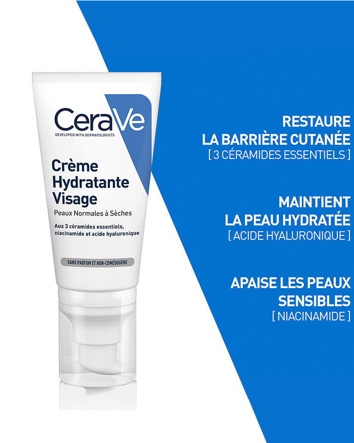 Cerave Crème Hydratante Visage – 52 ml