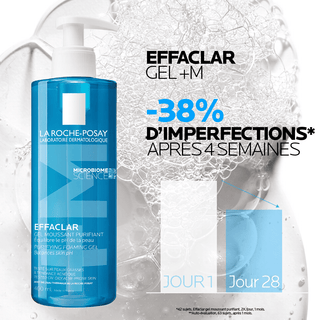La roche-posay effaclar gel moussant 400 ml