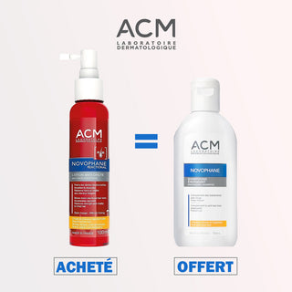 ACM NOVOPHANE REACTIONAL LOTION ANTI-CHUTE 100ML = SHAMPOING ENERGISANT 100 ML OFFERT