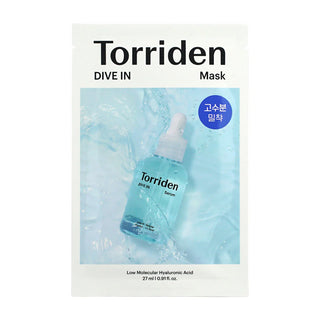 TORRIDEN DIVE IN LOW MOLECULAR HYALURONIC ACID MASK 1 UNITÉ