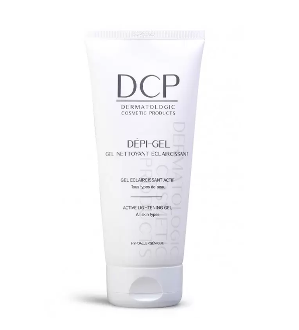 DCP dépi-gel nettoyant éclaircissant 200 ml = Brosse 2 en 1 Nettoyage visage OFFERTE