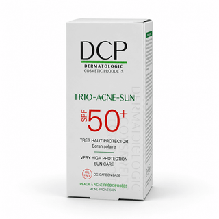 DCP Trio-Acne Sun SPF50+ 50 ml – Écran Solaire Visage Anti-Imperfections