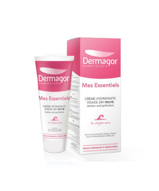 DERMAGOR Mes Essentiels Crème Hydratante Visage 24H Riche 40ML