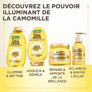 GARNIER ULTRA DOUX CAMOMILLE APRÈS-SHAMPOOING ILLUMINANT & BRILLANT 250 ML