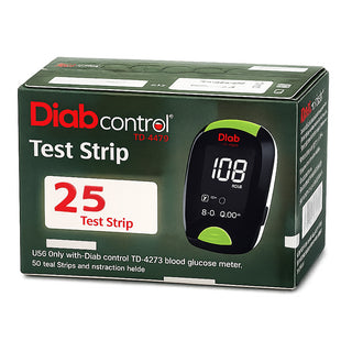 DIAB CONTROL BOITE DE 25 BANDELETTES