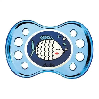Dodie – Sucette forme anatomique silicone nuit (6M +) N°17