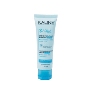 KALINE K-Aqua Crème Hydratante Nutritive Légère 50ml – soin hydratant 72h pour peau normale à mixte, parapharmacie Beautymarket Maroc