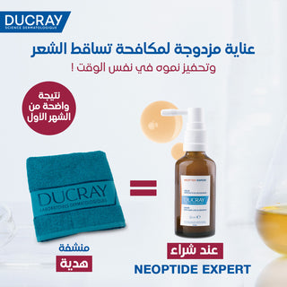 DUCRAY NEOPTIDE EXPERT Sérum antichute & croissance 50ML = serviette offerte