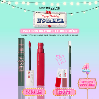 Maybelline Pack – Lash Sensational Sky High + SuperStay Matte Ink = Tattoo Liner + 2 Mini Superstay OFFERTS