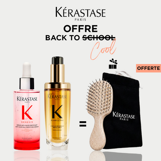 Kérastase Duo Elixir Ultime 75 ml + Genesis 90 ml =  MINI BROSSE DE SAC OFFERTE