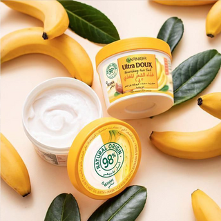 GARNIER ULTRA DOUX HAIR FOOD MASQUE NOURISSANT MULTI- USAGES À LA BANANE 390 m