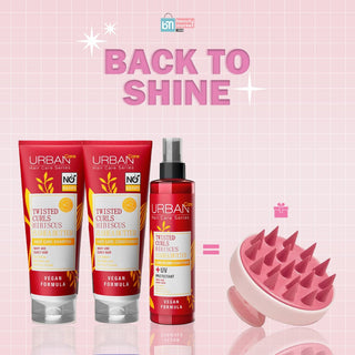 URBAN CARE PACK TWISTED SHAMPOOING + APRÈS-SHAMPOOING + LEAVE-IN = SCALP OFFERTE