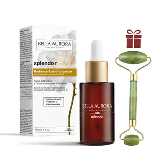 BELLA AURORA SPLENDOR SERUM ECLAT ANTI OX 30 ML = ROLLEUR DE MASSAGE