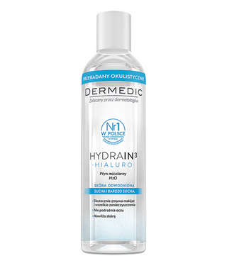 Dermedic Hydrain3 hialuro eau micellaire 200ml