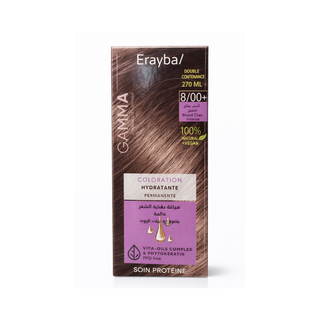 Erayba Gamma Next Coloration 8/00 Blond clair Natural Coloration Hydratante Permanente