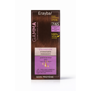 Erayba gamma Coloration 7/65  Blond chocolat doré