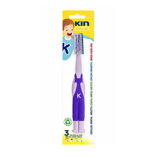 KIN Brosses à dents pour enfants 2-12 ans