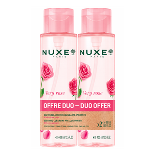 NUXE Very Rose Eau Micellaire Apaisante 2x400ml (Offre Duo)