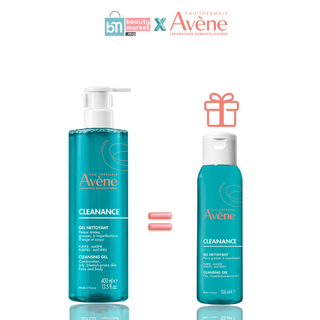 Avène Cleanance Gel Nettoyant 400ml = 100ml Offert