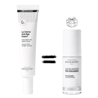 NOVEXPERT Coffret Pro-Collagène – La Crème Anti-Âge Expert 40ml = Sérum Booster 10ml Offert