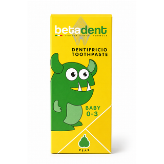 BETADENT Dentifrice Baby 0-3 Poire 75ml