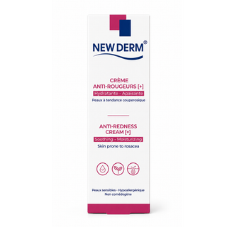 New Derm Crème Anti-Rougeurs [+] 40ml