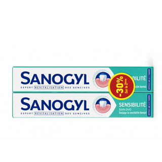 SANOGYL Dentifrice Soin Sensibilité 75ml Lot de 2