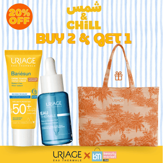 Pack Uriage Eau Thermale Sérum Booster H.A 30 ml + Bariésun Crème Teintée Dorée SPF50+ 50 ml = Sac Offert