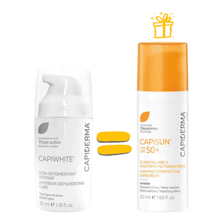 Capiderma Pack Capiwhite Soin Dépigmentant 35 ml = Capisun Écran SPF50+ offert