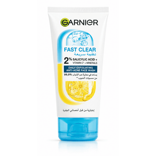 Garnier Fast Clear - Daily Exfoliating Wash 150ml