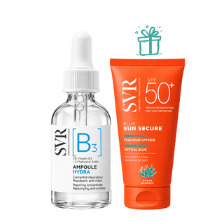 SVR Pack [B3] Ampoule Hydra 30 ml = Sun Secure Blur SPF50+ 15 ml offert