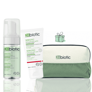 Pack D-Biotic Sebiotic Mousse Purifiante 150 ml + Soin Protecteur Gelée 50 ml = Trousse Offerte