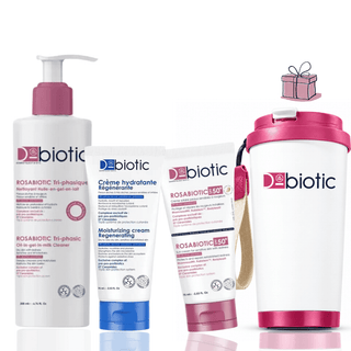 Pack D-Biotic Rosabiotic Anti-Rougeurs – 3 Soins = Mug Offert