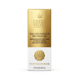 Green Velvet Somacem Roll-On Contour des Yeux CBD – 10 ml