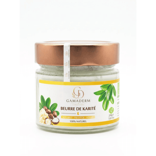 Gamaderm Beurre de Karité – Soin Nourrissant Corps et Cheveux – 200 ml