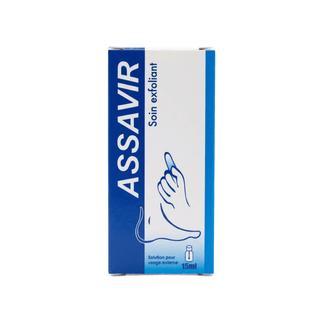 Assavir Lotion Exfoliante – Cors, Callosités et Verrues – 15 ml