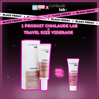 Cumlaude Lab Viderage Gel-Crème 30 ml – Soin Raffermissant Zones Intimes– Offert : Viderage Travel Size