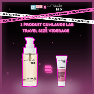 Cumlaude Lab Vulvar Hidragyn Hydra Oil – Huile Intime Hydratante & Apaisante– Offert : Viderage Travel Size