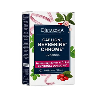 Dietaroma Cap Ligne Berberine Chrome 40 Gelules