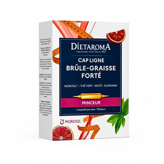 DIETAROMA CAP LIGNE BRULE GRAISSE FORTE 20AMP X 10ML