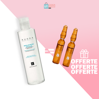 KUORA Eau Micellaire Nettoyante à l’Aloe Vera – 250ml = 2 Flash Ampoules OFFERTES