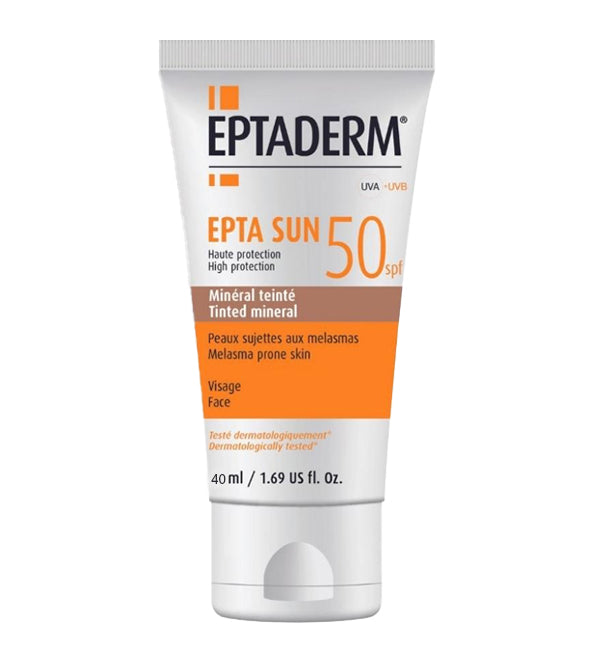 Eptaderm Epta Sun 50+ Minéral Teinté 40 ml