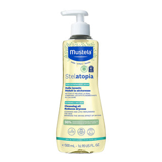 Mustela Stelatopia Huile Lavante Anti-Démangeaison 500ML
